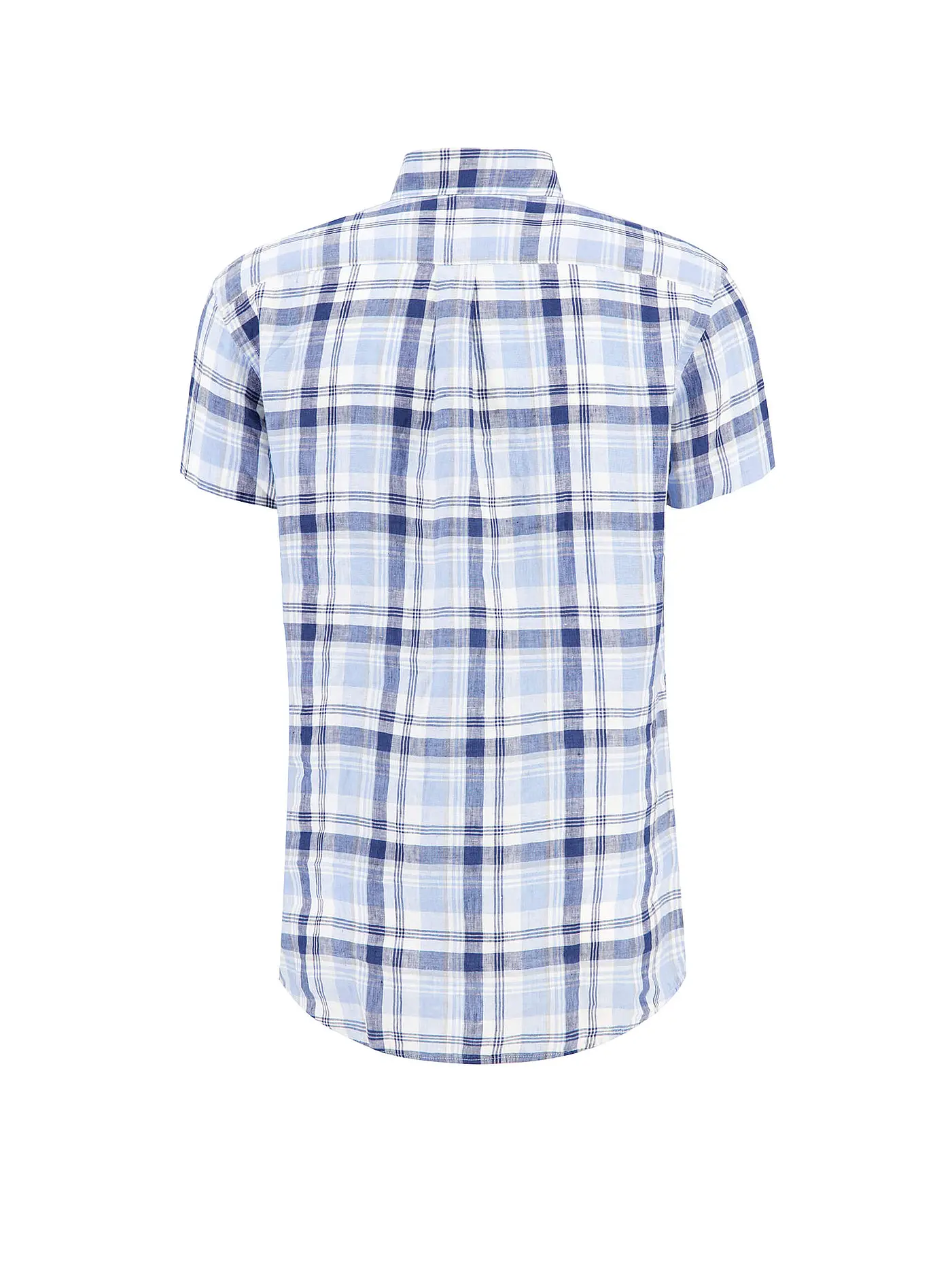 FYNCH HATTON | Leinenhemd Regular Fit | hellblau